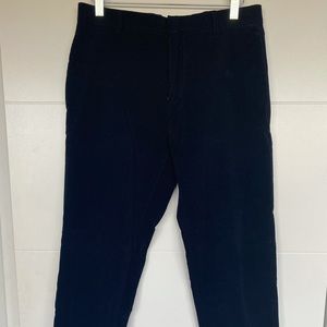 Reiss men’s blue corduroy navy blue pants waist size 30